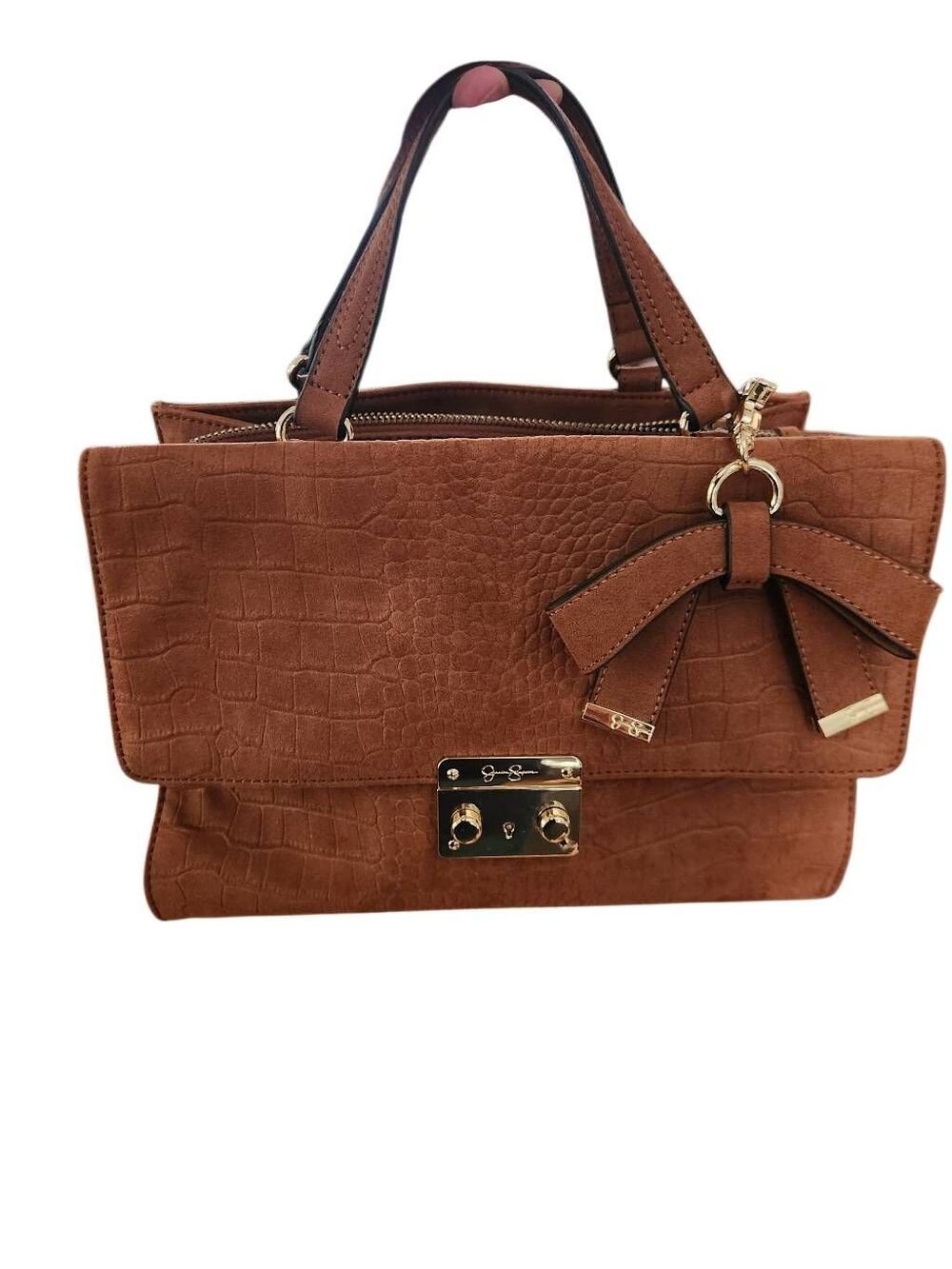 Jessica Simpson brown handbag with crossbody strap (R)